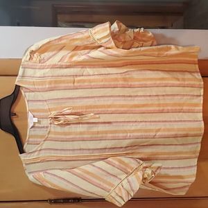 LC Lauren Conrad Peasant Blouse